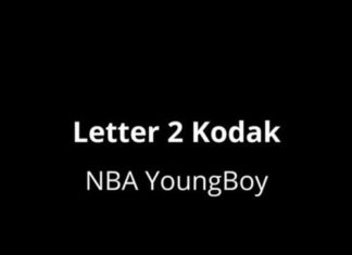 Letter 2 Kodak - YoungBoy Never Broke Again