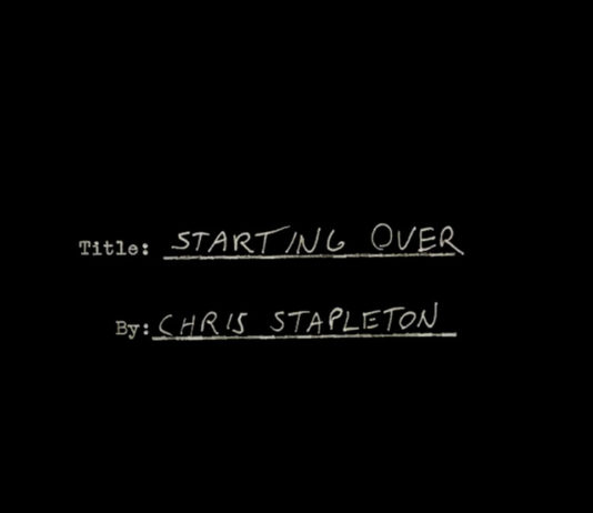 Starting Over – Chris Stapleton Starting Over - Chris Stapleton (Official Music Video)