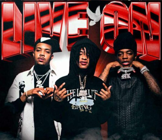 Live On (Thuggin Days) [Remix] - NUSKI2SQUAD Feat. G Herbo & Yungeen Ace