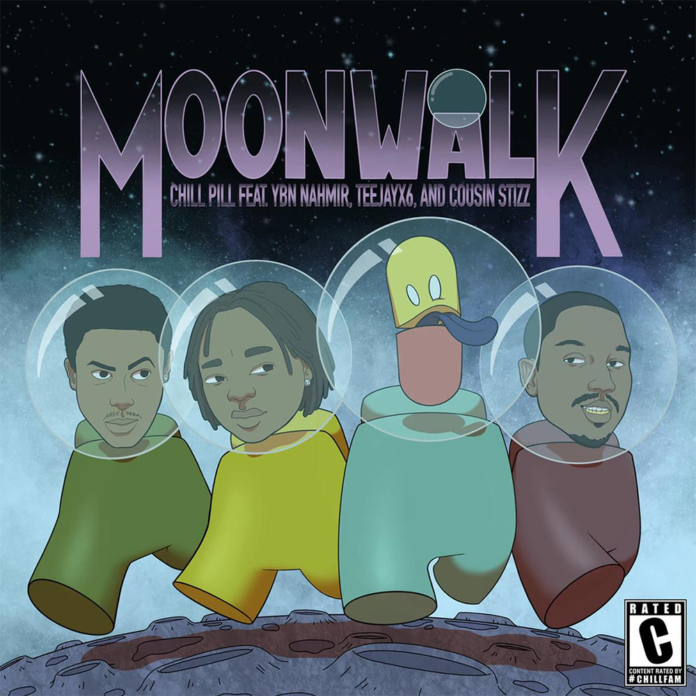 Moonwalk - ChillPill Feat. YBN Nahmir, Teejayx6 & Cousin Stizz