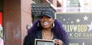 Four-time Grammy winning singer-songwriter-producer Missy Elliott’s was honored Monday November 8, 2021 with a star on the Hollywood Walk of Fame.