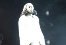 Kendrick Lamar returns to the stage for the first time in two years.