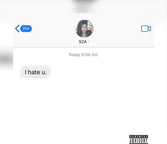I Hate U - SZA