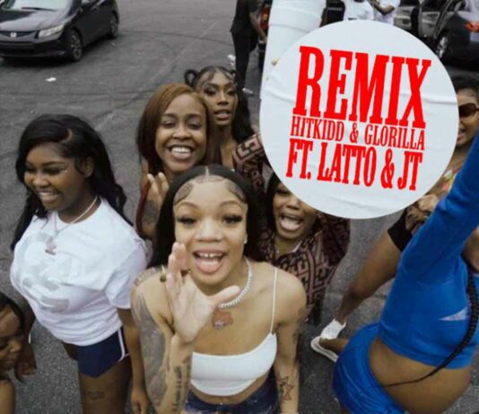 F.N.F (Let's Go) [Remix] - Glorilla & Hitkidd Feat. JT & Latto