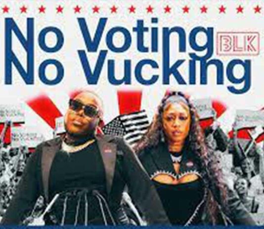"No Voting No Vucking" - BLK ft. Saucy Santana and Trina