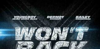 Won't Back Down - Bailey Zimmerman, Dermot Kennedy & NBA Youngboy from the Fast X Original Motion Picture Soundtrack